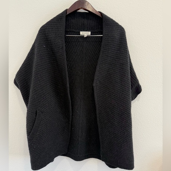 Kinross Cashmere wool/cashmere blend open front cardigan size small - Picture 2 of 3